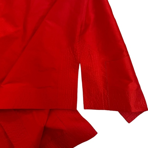 Elegant Red Women's Jacket - Picture 13 of 14